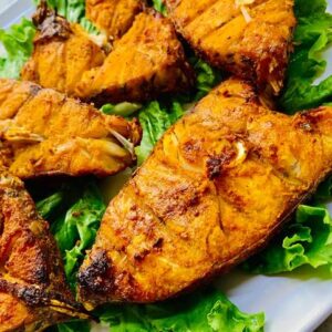 Tandoori Fried Salmon Fish
